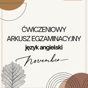 Gotowa Lekcja - Egzamin Ósmoklasisty | Listopad